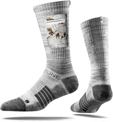 StrideLine Realtree Premium Hunting Socks w Pocket Size 9-11 THREE PAIR - Image 1 of 4