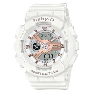 -NUOVO- Orologio Casio Baby-G Bianco BA110RG-7A - Foto 1 di 1