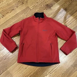 Marmot Jacket Mens Size Large Red Softshell Full Zip Long Sleeve Outdoors - Picture 1 of 17