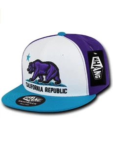 WHANG Snapbacks (weiß/türkis/lila) - Bild 1 von 1