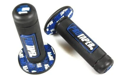 Empuñaduras Full Diamond MX de doble densidad para moto todoterreno ATV AZUL M GR05 Foto 1 de 3