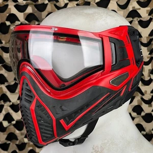 NEW V-Force Profiler 2.0 Paintball Mask - Black/Red - Clear - Picture 1 of 6