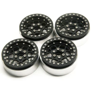1/4 x 2.2'' Llantas de metal con bloqueo de talón para 1/10 RC AXIAL Wraith TRX-4 D90 Crawler - Imagen 1 de 20