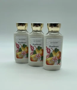 Bath & Body Works PEARBERRY Nourishing Body Lotion Set of 3 - Picture 1 of 2