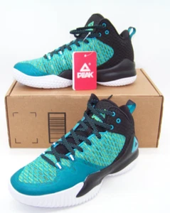 Peak Sport Basketball Sportschuhe Robin blau/schwarz Herren US Größe 8 neu mit Etikett - Bild 1 von 6