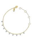 Meira T 14K White & Yellow Gold Diamond Dangle Link Bracelet