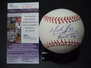 MARK APPEL HOUSTON ASTROS SIGNED AUTOGRAPHED ROMLB BASEBALL JSA COA #L38790 - Picture 1 of 4