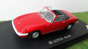 LOTUS ELAN S3 cabriolet open rouge 1/43 KYOSHO 03041R voiture miniature collecti - Picture 1 of 6