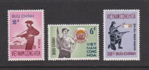1972 South Vietnam Stamps Armed Farmer Sc # 428 - 430 MNH  - Picture 1 of 1