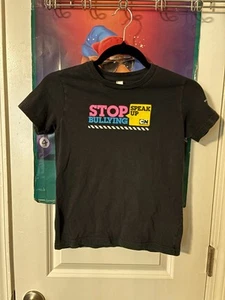 Cartoon Network Stop Bullying Speak Up Boys Black Crew Neck Graphic T-Shirt 10 - Picture 1 of 7
