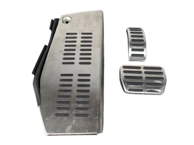 Juego de pedales de aluminio cepillado Volkswagen Jetta GLI 2004-05 reposapiés de freno de gasolina automático Foto 1 de 4