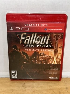 Fallout New Vegas ultimate Edition Greatest Hits ps3 Red Label - Complete Tested - Picture 1 of 3