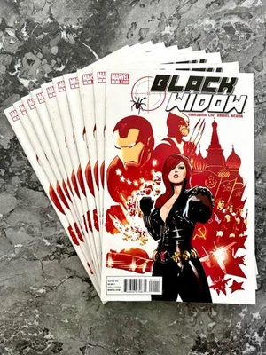 BLACK WIDOW Marvel Comic #1 Marjorie Liu Daniel Acuna 2010 - VF - Image 1 of 4