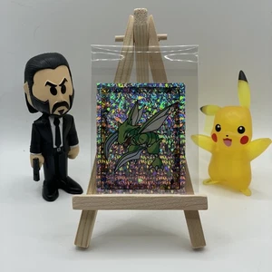 PEGATINA POKEMON HOLO FOIL, MERLIN NINTENDO, NÚMERO S19, SERIE 1, SCYTHER - Imagen 1 de 2