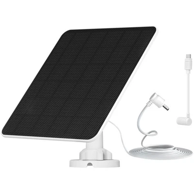 Solarpanel 5W kompatibel mit Ring Kamera Solar Ladegerät