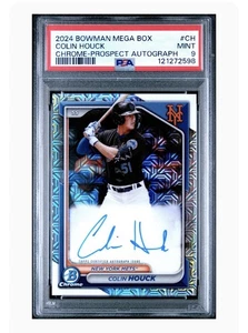 Mega caja automática Colin Houck 2024 Bowman cromada #BMA-CH PSA 9 - Imagen 1 de 2