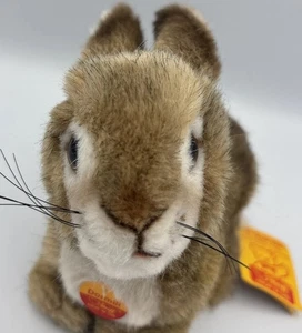 Vintage Steiff Rabbit Plush Dormili 2974/16, Yellow Tag - Picture 1 of 14
