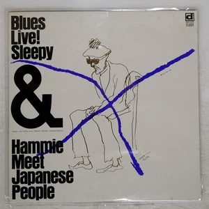 SLEEPY JOHN ESTIS BLUES LIVE! SLE DELMARK PA6059 Japan LP - Imagen 1 de 1