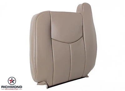 GMC Sierra 2003-2007 camión de trabajo base SL - cubierta de asiento de vinilo con respaldo inclinado del conductor bronceado Foto 1 de 4