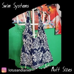 Swim Systems Navy/ Blue Tankini Multi-Sizes NWT -Check listing for Sizes  - Picture 1 of 6