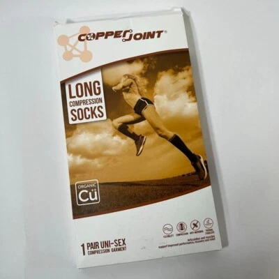 CopperJoint Long Compression Socks Lifesaver Unisex With Copper Anti-Microbes - Image 1 of 4