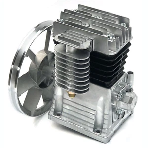 Bomba de compresor de aire de pistón cabeza de motor doble cilindro lubricado con aceite 1,5 KW/2,2 KW - Imagen 1 de 35
