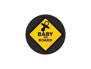 Aufkleber Sticker Vinyl Tuning Biker Moral Baby On Board - Bild 1 von 1