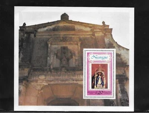 M2550 NICARAGUA SAN FRANCISCO DE ASIS SOUVENIR SHEET - Picture 1 of 1