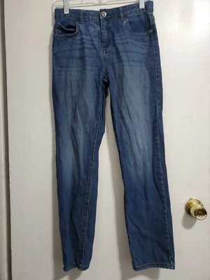 Boy's Place Blue Denim Straight Jeans Size 14 Regular - Image 1 of 4