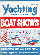 Vintage January 1962 Yachting Power and Sail Boat show edition