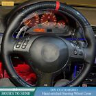 Non-slip Durable Car Steering Wheel Cover Wrap For BMW E46 E39 Accessories
