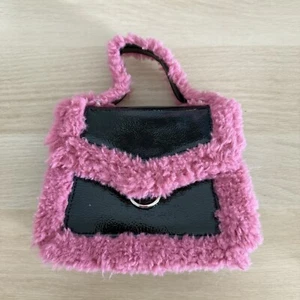 Black & Pink Fluffly bag - Picture 1 of 1