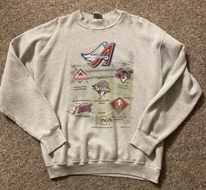 Vintage Anaheim Angels Butte Copper Kings Minor League Crewneck Sweatshirt Large - Picture 1 of 8