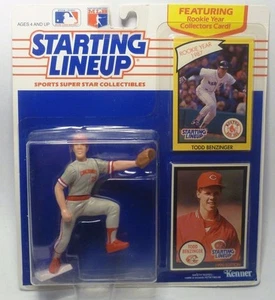 Todd Benzinger 1990 - línea de arranque - SLU - figura deportiva - rojos Cincinnati - Imagen 1 de 3
