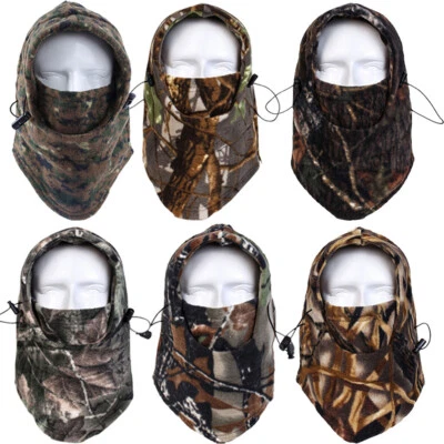 Windproof Fleece Neck Warm Balaclava Ski Full Face Mask for Cold Weather - Image 1 of 4