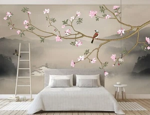 3D Chinoiserie B697 Business Wallpaper Wall Mural Self-adhesive Commerce Amy - Picture 1 of 11