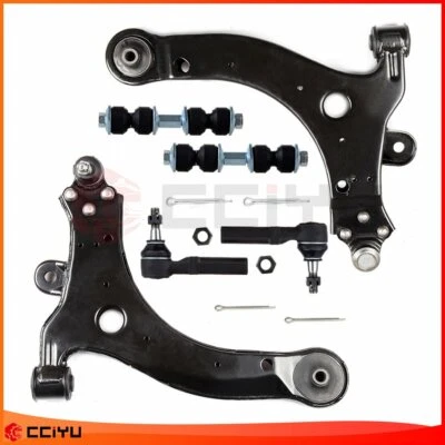 Set Of 6 For 2000-2007 Chevrolet Monte Carlo Front Lower Control Arms Tie Rods Foto 1 de 4