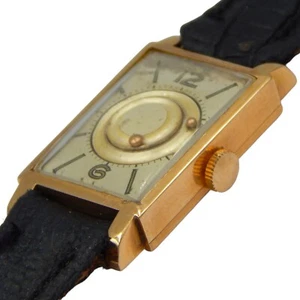 Unveiling a Rarity 18kt Melik Mido Mysterious Dials Vintage Men's from 1920 - Picture 1 of 19