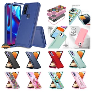 For Motorola Moto G 5G 2022 Hybrid Rugged Heavy-Duty Rubber TPU Hard Case Cover - Picture 1 of 72