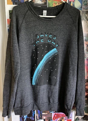 Sudadera Saves The Day Band Talla XL, Funciona Pequeña (Ropa Tierra Alternativa) Foto 1 de 3