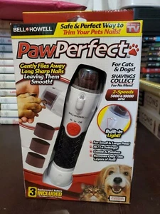 Recortador de uñas perfecto para mascotas Bell + Howell Paw como se ve en la televisión 100% positivo fb - Imagen 1 de 2