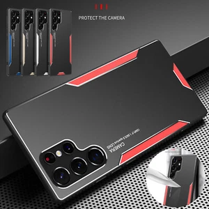 For Samsung Galaxy S22/S21+ Ultra S20+ Shockproof Soft TPU Metal Slim Case Cover - Bild 1 von 16