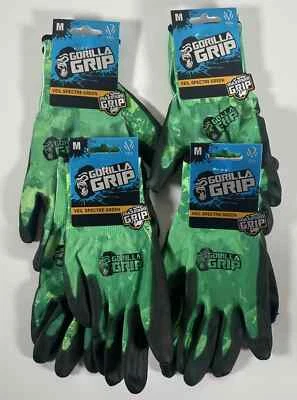 (4) Luvas de pesca antiderrapante Gorilla Grip - Veil Spectre verde/médio - Imagem 1 de 2