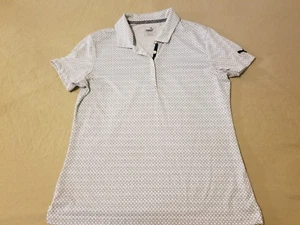 Camisa Polo Mujer PUMA L Grande Gris Gris Atlética Golf - Imagen 1 de 7