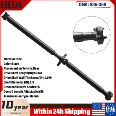 Rear Drive Shaft Driveshaft Assembly#For 1999-2006 BMW 325Ci 325i 323Ci 323i E46 - Imagem 1 de 4