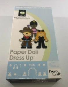 Cricut Cartridge paper doll dress up Complete Link Status Unknown - Picture 1 of 3