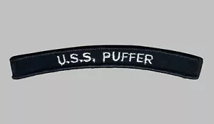 US Navy SSN-652 USS Puffer Submarine UIM Shoulder Rocker Tab - Bild 1 von 1