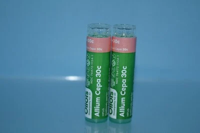 (2) Ollois Homeopathics Organic Lactose Free Allium Cepa 30C 80 Pellets 11/27 - Imagem 1 de 2