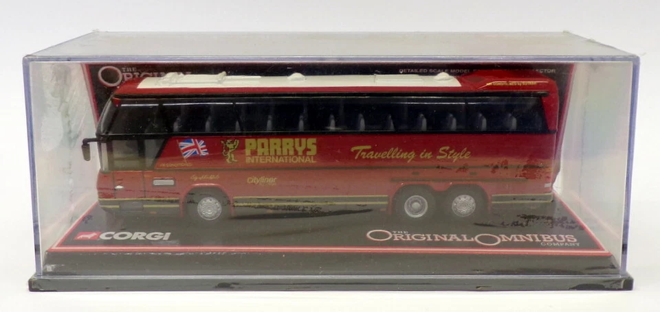 Corgi 1/76 Scale Model Bus 44201 - Neoplan Cityliner - Parry's International - Bild 1 von 1