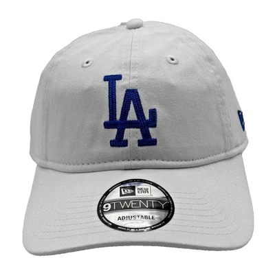 Sombrero blanco ajustable New Era Los Angeles Dodgers 9Twenty. Foto 1 de 4